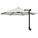 Ombrellone da Giardino a Parete con LED Sabbia 248 cm - Foto miniatura 6