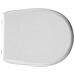 Copriwater Compatibile Per Wc Globo Vaso Grace Forma 6 Bianco - Foto miniatura 1