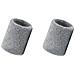 Set Fascia E Polsini Sportivi - Traspirante, Assorbi-sudore E Confortevole Grey - Foto miniatura 3