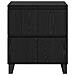 Sideboards 3 pcs Rovere nero 180 x 35 x 70 cm Legno multistrato - Foto miniatura 7