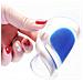Gel Cuscinetti Rialzo Tallone Bicolore Misura Grande (blu+rosso) 2 Paia - Solette Ammortizzanti Morbide - Foto miniatura 3