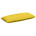 Cuscino per Schiena Giallo Chiaro 120 x 19 x 50 cm Tessuto - Foto miniatura 1