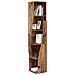 Mobile angolare Bianco 27,5x27x140cm Legno multistrato - Foto miniatura 3
