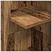 Mobile angolare Bianco 27,5x27x140cm Legno multistrato - Foto miniatura 8