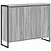 Mobile laterale Grigio Sonoma 96,5 x 30 x 75 cm - Foto miniatura 1