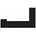 Set mobile TV Montaggio a parete 4 pcs Nero Legno multistrato - Foto miniatura 8
