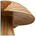Funghi Decorativi Kodi In Teak Naturale, Set Di 2 - Foto miniatura 4
