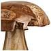 Funghi Decorativi Kodi In Teak Naturale, Set Di 2 - Foto miniatura 5