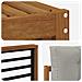 Set divani con cuscino 8 pcs Grigio Naturale e Chiaro - Foto miniatura 6