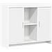 Credenza Bianco 98,5 x 33 x 80 cm Legno ingegnerizzato - Foto miniatura 1