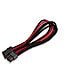 Cavo / Prolunga di Alimentazione Interno ITCPIDE6BR PCI-E 6Pin Femmina a 6Pin Maschio 250 mm Nero / Rosso - Foto miniatura 2