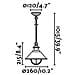 Faro 71138 - Náutica-1p Lampada Sospensioni Marrone Ossido - Foto miniatura 10