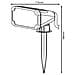 Faretto A Led Da Esterno Nema 1 6w Nero 93385 - Foto miniatura 3