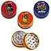 Grinder Per Tabacco Chilling Time The Buds Gommato 2 Parti Con Calamita 4cm - Foto miniatura 1