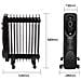 Radiatore Portatile A Olio, 11 Elementi Con Tre Regolazioni Termiche E Controllo Termostato 2300 W - Foto miniatura 2