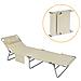 2 X Sdraio Pieghevole, lettini Prendisole, schienale Reclinabile, beige, ogs35-mi - Foto miniatura 11