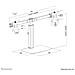 FPMA-D865DBLACK Supporto da Scrivania per Monitor - Foto miniatura 14