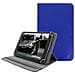 Custodia Tablet Fino A 10,1 Pollici Universale Funzione Stand Blu - Foto miniatura 5