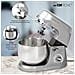 Impastatrice Planetaria Robot Cucina Multifunzione 5 Litri Argento 1000w Km 3709 - Foto miniatura 11
