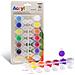 Cf14colori Acrilici X 4ml + Pennell - Foto miniatura 1