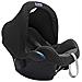 Felpa Con Cappuccio Ricambio Neonato Sedile Auto Cappuccio (nero)  - Foto miniatura 2