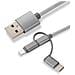 Mobx-acc-003 Cavo Usb 1 M Micro-usb A Micro-usb B Grigio (3-in-1 Adapters Charging - Cable Micro Usb, - Usb-c- - Foto miniatura 1