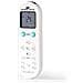 Telecomando Universale Con Schermo Lcd Per Condizionatori D'aria Split Unit, Bianco - Foto miniatura 2