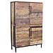 Rune - Credenza Moderna In Legno Con Quattro Ante - Foto miniatura 1
