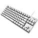 K835 TKL Mechanical Keyboard tastiera USB Nordic Bianco, Argento - Foto miniatura 3