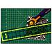 Craft Tappetino Da Taglio Self Healing A3 Double Sided 5 Strati - Quilting Cucito Scrapbooking Tessuto E Papercraft - Imperiale Metrico 17 Pollici X 11 Pollici 42 Centimetri X 27 Centimetri - Verde Verde - Foto miniatura 4