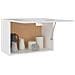 Mobile Pensile “Lyon” Bianco 60x31x40 cm in Legno Multistrato - Foto miniatura 7