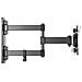 , Parete 3 Vie Full-motion, 13""-27"", 20kg, 75x75-100-100 - Foto miniatura 2