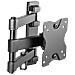 , Parete 3 Vie Full-motion, 13""-27"", 20kg, 75x75-100-100 - Foto miniatura 9