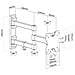 , Parete 3 Vie Full-motion, 13""-27"", 20kg, 75x75-100-100 - Foto miniatura 13
