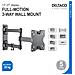 , Parete 3 Vie Full-motion, 13""-27"", 20kg, 75x75-100-100 - Foto miniatura 14