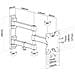 , Parete 3 Vie Full-motion, 13""-27"", 20kg, 75x75-100-100 - Foto miniatura 6