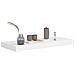 Scaffali a Parete 2 pz Bianco 60x23,5x3,8 cm in MDF - Foto miniatura 2
