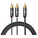 CATB24000GY30 cavo audio 3 m RCA 2 x RCA Grigio - Foto miniatura 1