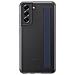 Cover Galaxy S21 Fe Originale Slip Strap Cover Retro Traslucido - Black - Foto miniatura 1