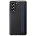 Cover Galaxy S21 Fe Originale Slip Strap Cover Retro Traslucido - Black - Foto miniatura 6