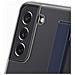Cover Galaxy S21 Fe Originale Slip Strap Cover Retro Traslucido - Black - Foto miniatura 4