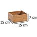 Contenitore In Bambù, 15x15x7 Cm, Zeller - Foto miniatura 4