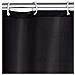 Tenda Doccia, Tessile, Colore Nero, 180x200 Cm, Venko - Foto miniatura 7