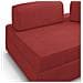 Liberty Divano Con Schienali Movibili T02 Rosso - Foto miniatura 4