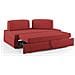 Liberty Divano Con Schienali Movibili T02 Rosso - Foto miniatura 2