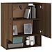 Armadietto A Muro Rovere Marrone 60x31x70 Cm Legno Multistrato - Foto miniatura 4