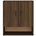 Armadietto A Muro Rovere Marrone 60x31x70 Cm Legno Multistrato - Foto miniatura 5