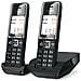 Set Telefono Analogico Comfort 550 Duo con Funzione Gruppo VIP SMS Chiamata in Attesa Identificatore di chiamata Colore Nero  - Foto miniatura 10