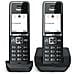 Set Telefono Analogico Comfort 550 Duo con Funzione Gruppo VIP SMS Chiamata in Attesa Identificatore di chiamata Colore Nero  - Foto miniatura 9