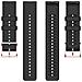 Cinturino Bowener Grit X Per Samsung Galaxy Watch 20 Mm Black - Foto miniatura 2